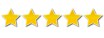 5 Star Rating